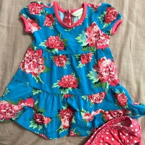 Matilda Jane dress with diaper cover